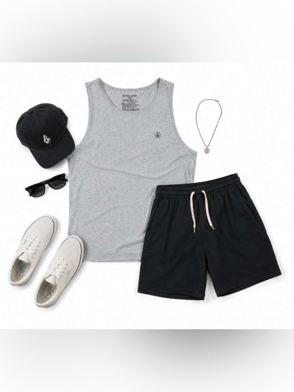 Volcom Grey Tank Top